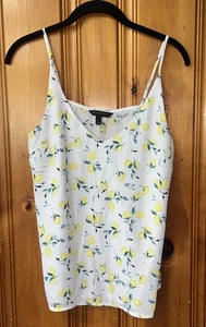 Blusa Banana Republic Limone senza maniche piccola chiffon - Foto 1 di 3