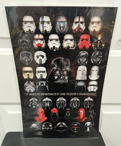 Star Wars Imperial Trooper "Casco Compuesto 3 de 7" Herofied Firmado Rob Taylor - Imagen 1 de 8