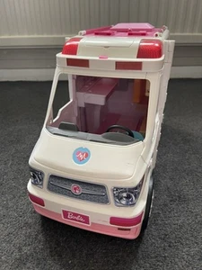 Barbie Care Clinic Ambulance Van Hospital Play Set with Lights and Sounds - Picture 1 of 5