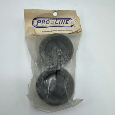 Vintage Pro-Line Rough Rider SRB Rear Wheels RC10 1.7" Black Rims 200-R - Image 1 of 4