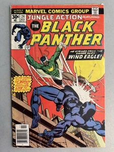 Jungle Action 24, Low Grade, Bronze 1976, Gil Kane, 1st Wind Eagle, Last Issue!! - Bild 1 von 2