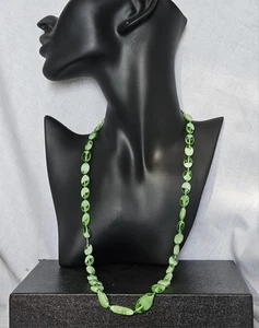 Collar cuentas verdes J10-3335 - Imagen 1 de 5