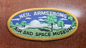 Neil Armstrong Air and Space Museum Embroidered Patch - Astronaut NASA Ohio - Picture 1 of 3