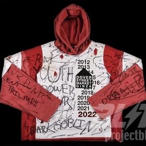 DOVER STREET MARKET GINZA X LIBERAL YOUTH MINISTRY 10TH ANNIVERSARY HOODIE L DSM - Picture 1 of 4