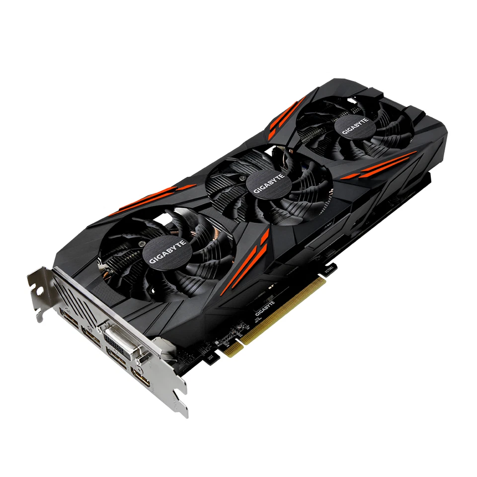 Gigabyte Nvidia GeForce GTX 1070 8GB Graphics Video Card GPU GV-N1070WF20C-8GD - Image 1 of 1
