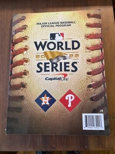 2022 World Series Souvenir Game Program - Picture 1 of 2