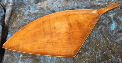 复古丹麦现代桃花心木 Charcuterie 奶酪板餐盘 23 — 第 1/3 张图片