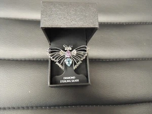 Vintage Sterling Silver Butterfly pin (41831 jewlery ms) - Picture 1 of 6