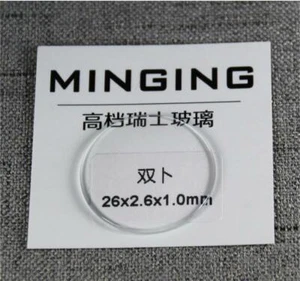1.0mm Thick Quality Double Dome Mineral Watch Glass 26-40mm Watch Crystal - Bild 1 von 16