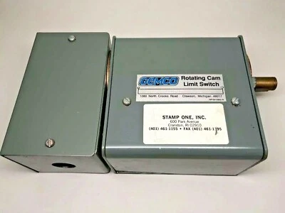 Interruptor de límite de leva giratoria Gemco - 19803786T - Nuevo sin caja Foto 1 de 4