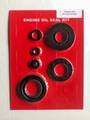 Yamaha DT Oil Seal Kit DT1 DT2 DT3 DT250 1968 1969 1970-1973 Crank Kick Clutch - Image 1 of 3