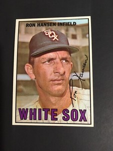 1967 TOPPS RON HANSEN, #9, NM (Free Shipping on Any 3!)