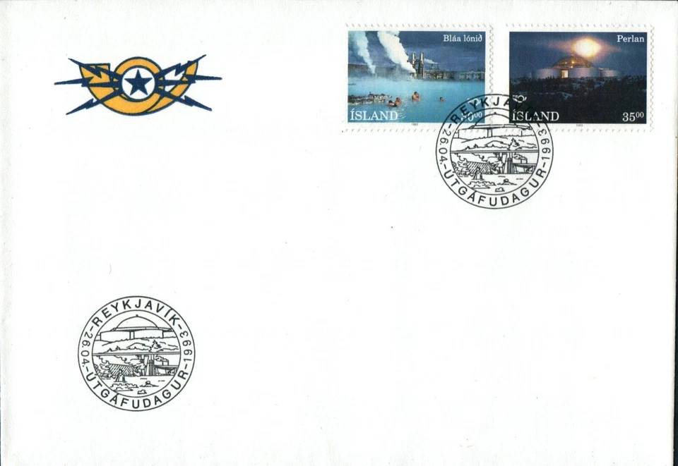 ICELAND 1993 FIRST DAY COVER NORDICA, 93 - Image 1 of 1