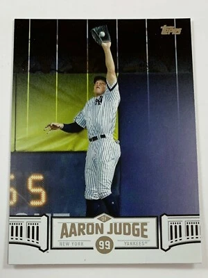 2018 Topps #AJ-26 Aaron Judge October 8, 2017: Wall Ball Black Single Card Jdg1 - Image 1 of 2