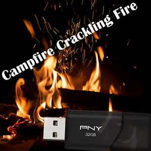 Campfire Knisternfeuer (Entspannungs- & Schlafhilfe) auf 16GB USB - Bild 1 von 1