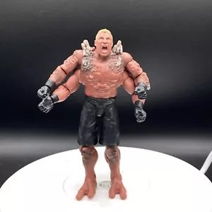 WWE MATTEL MUTANTS SERIES BROCK LESNAR WRESTLING FIGURE WWF 4-ARM MONSTERS LOOSE - Imagen 1 de 2