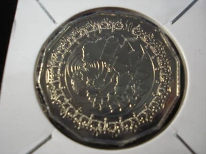 2006 50 Cents QEII Royal Visit Choice Uncirculated in 2x2 Coin Holder - Picture 1 of 2