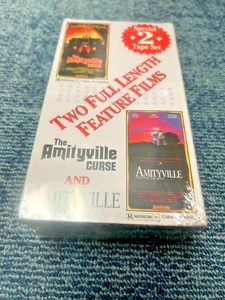 The Amityville Curse And The Evil Escapes VHS Tape Set Vintage 1992 Rare Horror - Picture 1 of 5