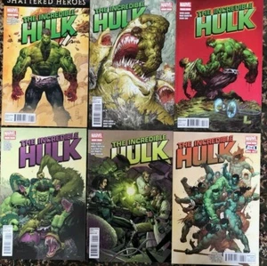 Hulk Incredible 1 signed Jason Aaron ,2,3,4,5,6 - Imagen 1 de 2