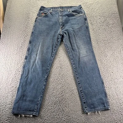Vintage Twenty X Jeans Mens 36x32 Blue Medium Wash Cotton Straight Fit Denim - Image 1 of 4