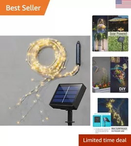 Outdoor Solar Fairy String Lights - Waterproof Watering Can Light - Warm White - Picture 1 of 10