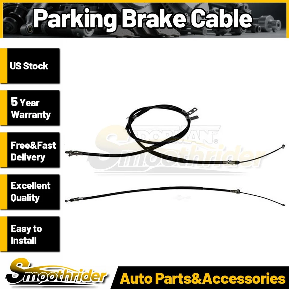 Cable freno aparcamiento trasero izquierdo derecho Dorman 2X para Nissan Frontier 2002-2004 Foto 1 de 4