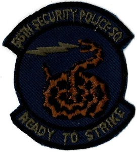 PARCHE MILITAR 56º ESCUADRÓN DE POLICÍA DE SEGURIDAD EE. UU. - Imagen 1 de 1