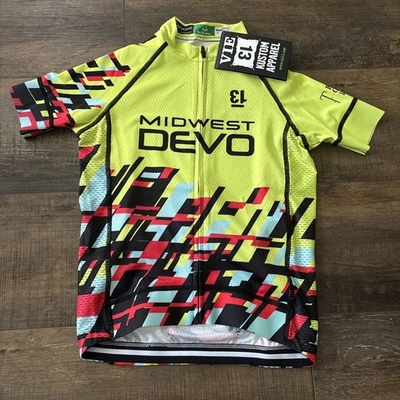 Jersey Midwest Devo Ciclismo Juvenil Neo Plus Grande VIE Ropa Personalizada Indy Nuevo con Etiquetas Foto 1 de 4