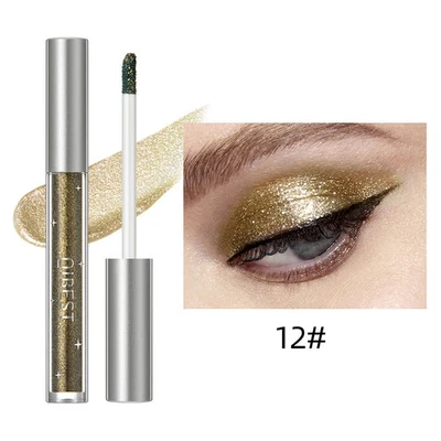 Liquid Eye Shadow Sequins Highlighter Metallic Eyeshadow Waterproof  24 COLORS. - Image 1 of 4