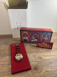 Disney Hunchback of Notre Dame Ltd Edition Wrist Watch w/ Display Box NEW! - Picture 1 of 14