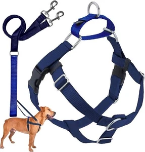 2 Hounds Design Freedom No Pull Hundegeschirr, verstellbares Geschirr und Leine Set, - Bild 1 von 7