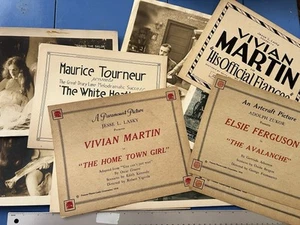 1919 Antique Lot of 16 Lobby Card & B&W Movie Stills, Paramount Artcraft Etc. - Picture 1 of 23
