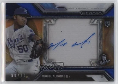 2016 Topps Strata Auto Blue /99 Miguel Almonte #SA-MA Rookie Auto RC - Image 1 of 2