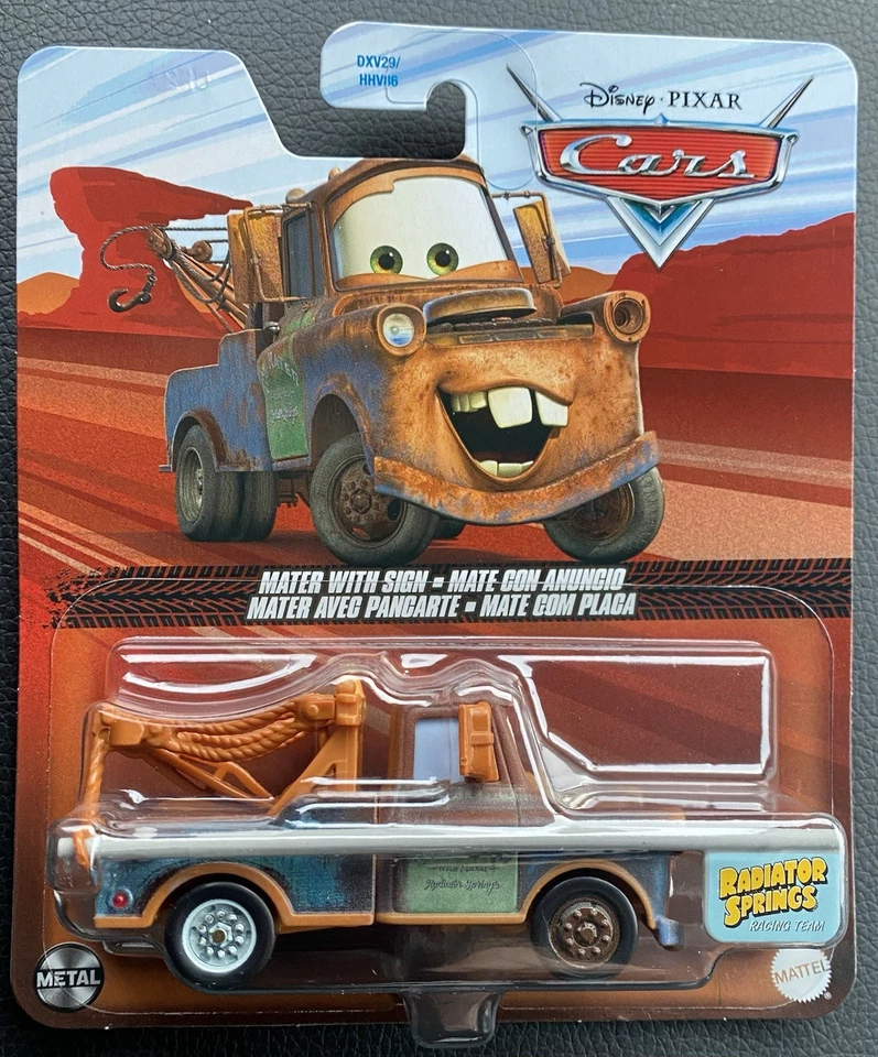 Disney Pixar Cars Mater с литым знаком 🎄 - Изображение 1 из 1