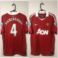 Hargreaves #4 Manchester United 2010/11 Medium Home Shirt Excellent Condition