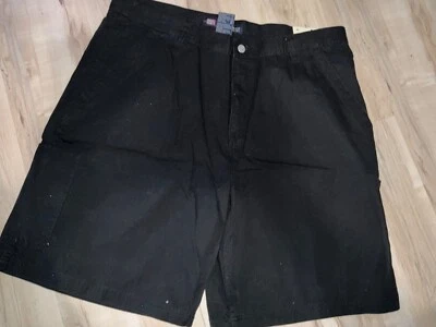 Faded Glory Mens 40 Baggy Faded Black Carpenter Jean Shorts Y2K Skater - Image 1 of 4