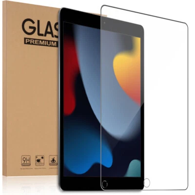 Bubble-Free Glass Screen Protector Tempered for Apple iPad Air 3/Pro 10.5" 9.7'' - Image 1 of 4
