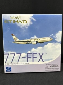 DRAGON WINGS 1 400 BOEING 777-FFX ETIHAD DIECAST AIRCRAFT - Picture 1 of 22