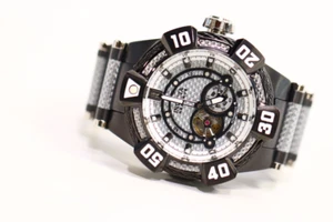 INVICTA J T Men 52mm Stainless Steel Black Black+Silver dial NN2861 Automatic - Picture 1 of 6