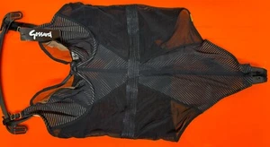 Gossard Sheer Stripe Plunge Body, Black, Various Sizes, New, RRP £50, b109 - Picture 1 of 3