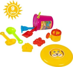 Sand Sandbox Outdoor Sand Play Beach Toys Set For Kids Bucket Shovel Kit - Picture 1 of 6
