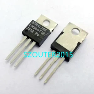Regulador de Voltaje Lineal 5PCS LM340T12 12V 1.5A TO-220 Original NUEVO - Imagen 1 de 1