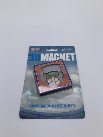 Clemson Tigers “You The Fan” NCAA 3D Stadium View Magnet Cover