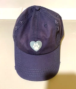 Life is Good Animal Heart Sunwashed Chill Cap One Size Darked Blue NWT - Picture 1 of 4