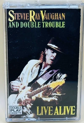 Stevie Ray Vaughan And Double Trouble – Live Alive Cassette - Image 1 of 2