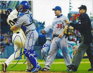 ERIC GAGNE Signed 8 x 10 Photo LOS ANGELES DODGERS Baseball MLB Free Shipping