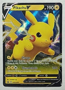 🔥🔥 POKEMON Pikachu V SWSH061 SWSH: Sword & Shield Promo Cards Holo 🔥🔥 - Picture 1 of 2