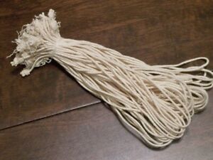 7" Cotton Super Stretchy Rotisserie Chicken, Poultry, Roast, Meat Ties 50 Ct.