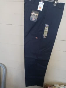 NWT Men’s Dickies Twill Work Pants Loose Fit Blue 44X32 - Bild 1 von 4