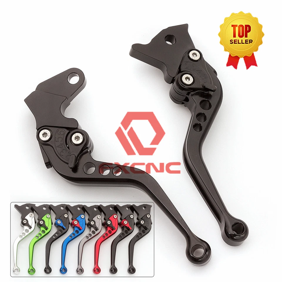 Palanca de embrague de freno FXCNC para Z250SL ZX6R/636 ZX10R ZX6R ajuste negro Foto 1 de 1